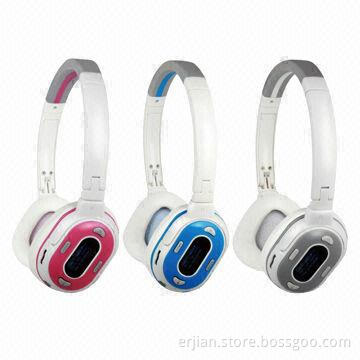Foldable Wired Bluetooth Headset with Soft Earpiece and Great Sound, Used for iPhone/iPad